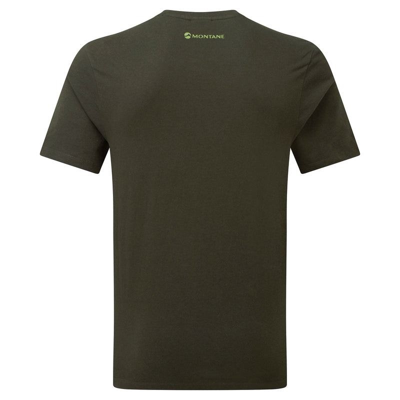 Dark Green Montane Forest Men's T Shirts | VWH2291JB