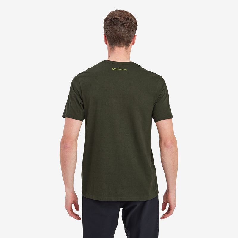 Dark Green Montane Forest Men's T Shirts | VWH2291JB