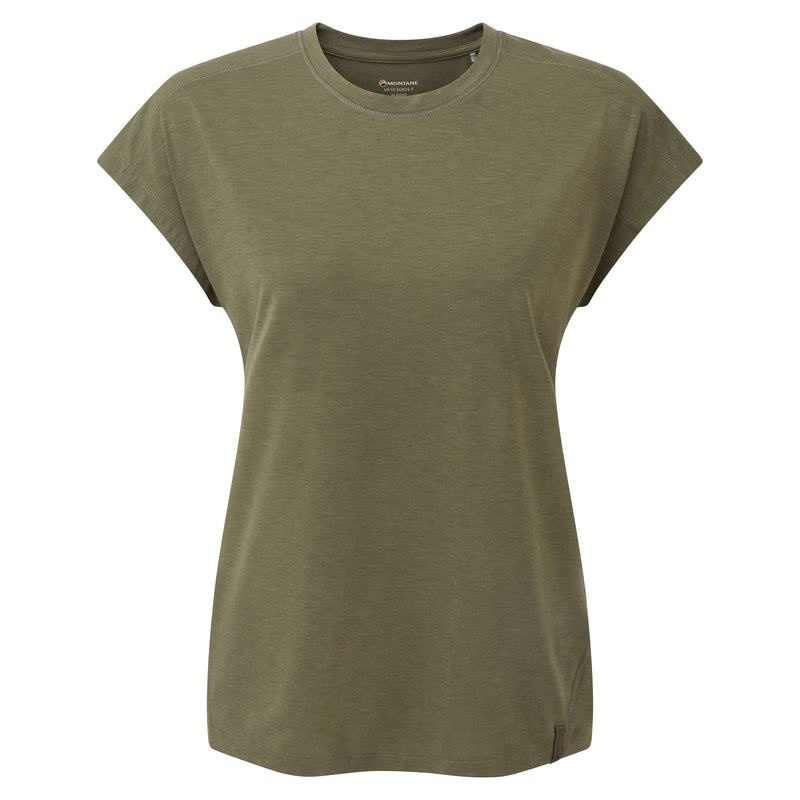 Dark Green Montane Mira Women\'s T Shirts | MGI9066GG