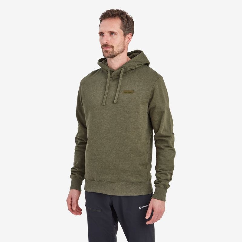 Dark Green Montane Mono Logo Men's Hoodie | SSO8978BS