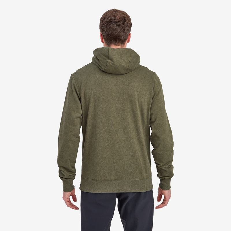 Dark Green Montane Mono Logo Men's Hoodie | SSO8978BS