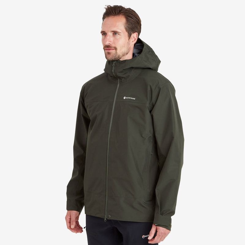 Dark Green Montane Phase Men's Waterproof Jackets | NRH2924TZ