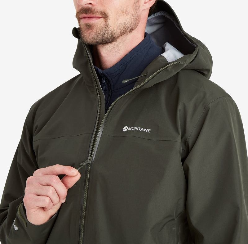 Dark Green Montane Phase Men's Waterproof Jackets | NRH2924TZ