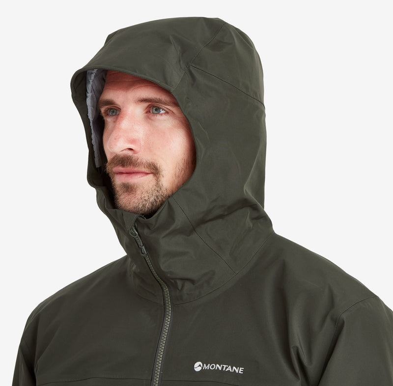 Dark Green Montane Phase Men's Waterproof Jackets | NRH2924TZ