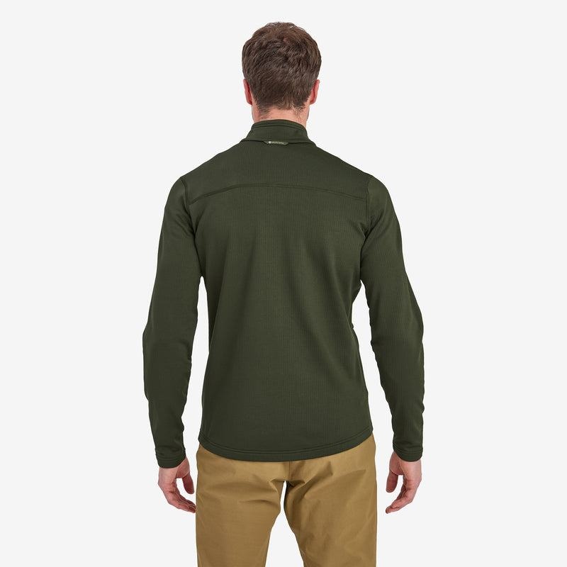 Dark Green Montane Protium Men's Fleece Jackets | GHB3954BP