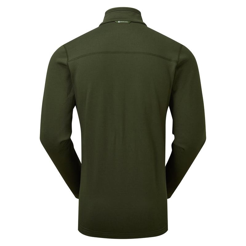 Dark Green Montane Protium Men's Fleece Jackets | GHB3954BP