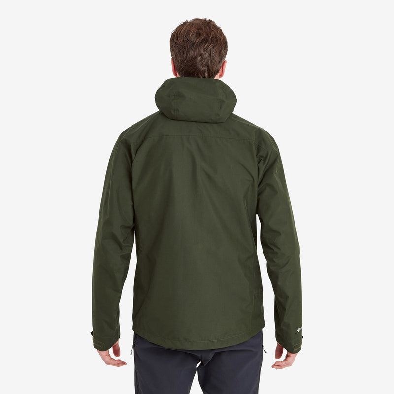 Dark Green Montane Spirit Men's Waterproof Jackets | IAM7184DL