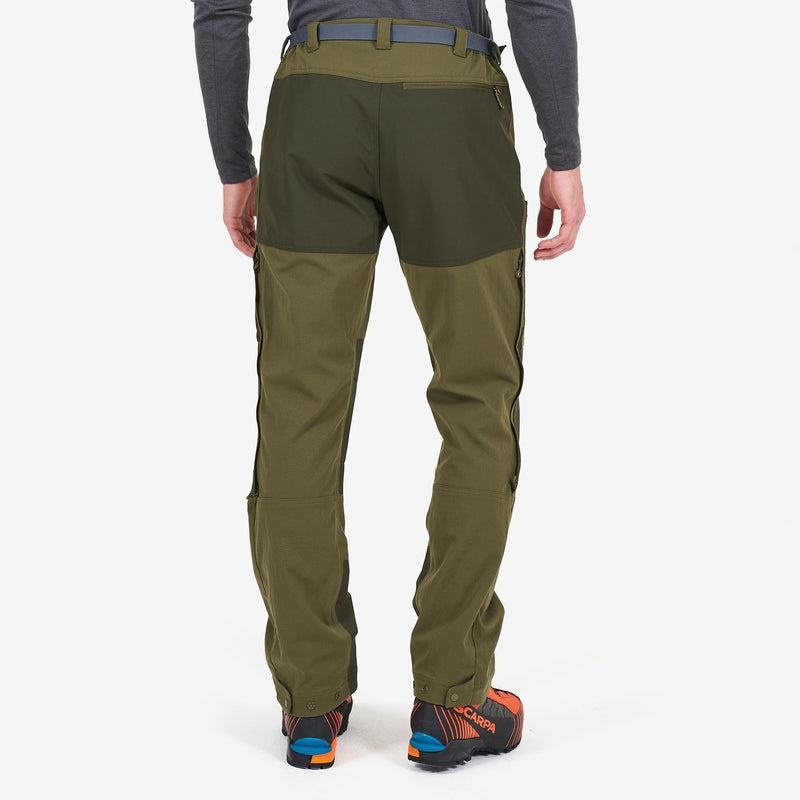 Dark Green Montane Super Terra Men's Pants | HZK6914YP