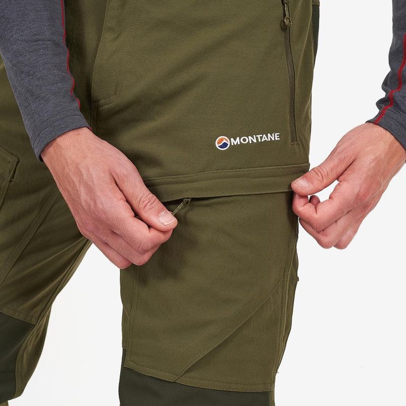 Dark Green Montane Super Terra Men's Pants | HZK6914YP