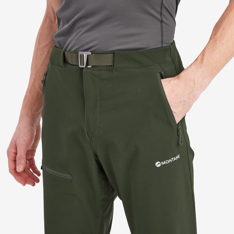 Dark Green Montane Tenacity Men's Pants | CVK23100PQ