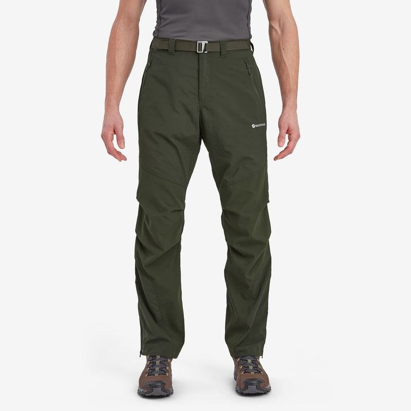 Dark Green Montane Terra Men's Pants | FMD8192UU