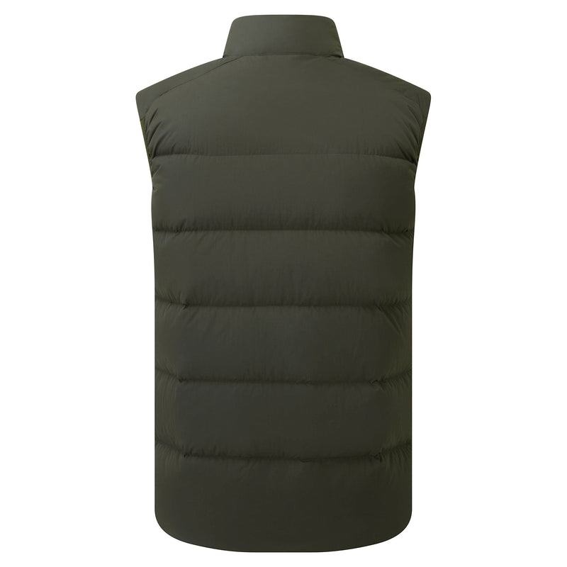 Dark Green Montane Tundra Down Men's Vest | XAO7483IP