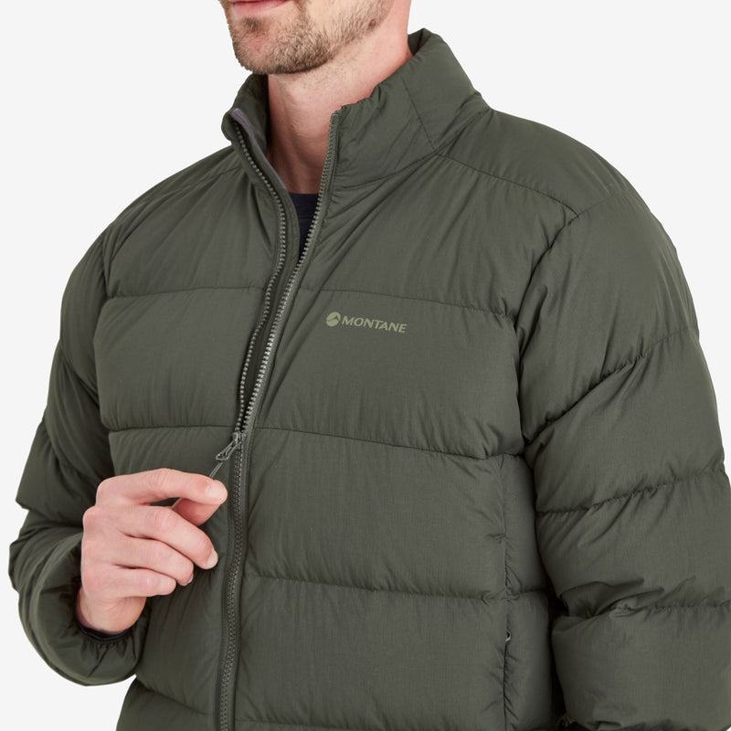 Dark Green Montane Tundra Men's Down Jackets | DCK511YW