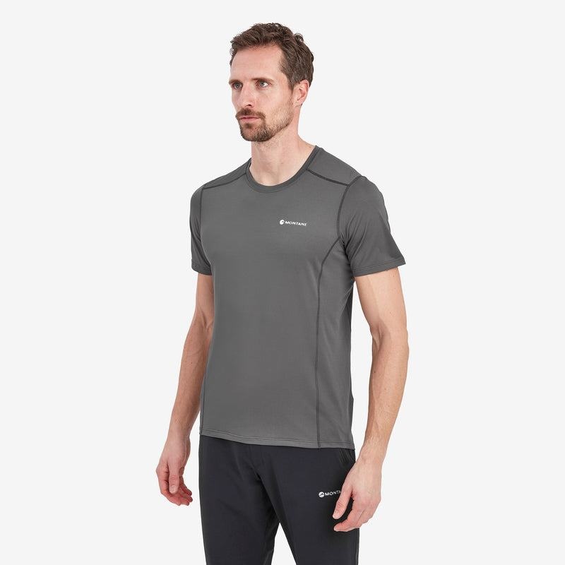 Dark Grey Montane Dart Lite Men's T Shirts | EDE5421PN