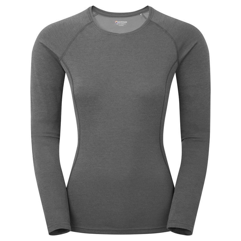 Dark Grey Montane Dart Long Sleeve Women\'s T Shirts | JDG171PU