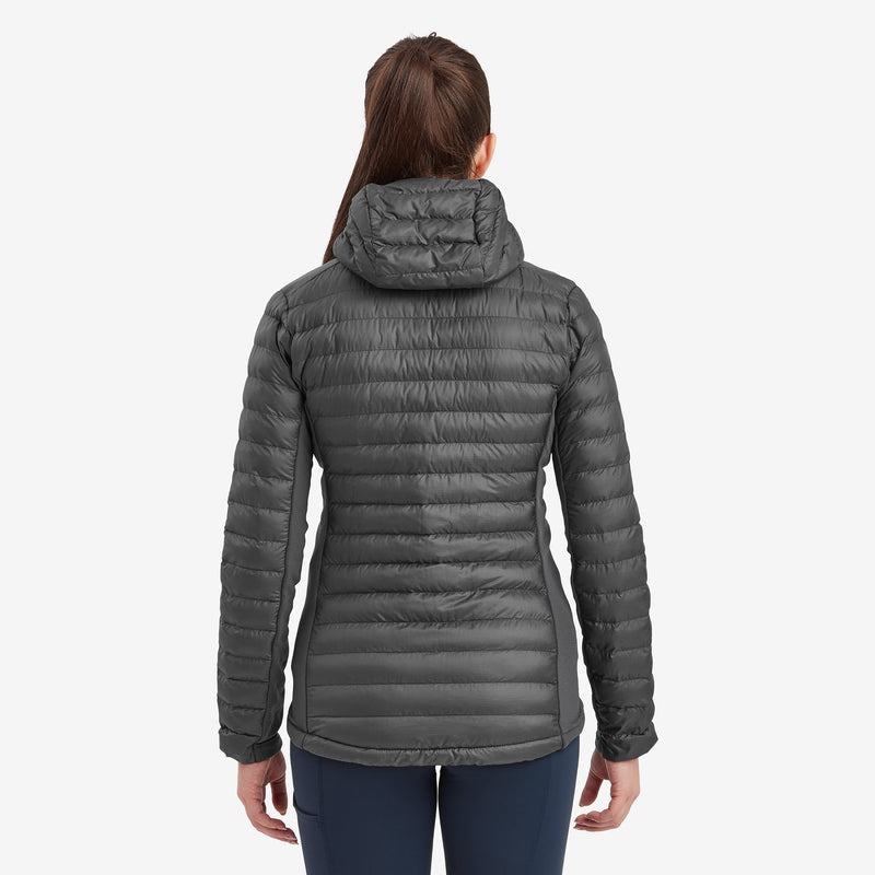 Dark Grey Montane Icarus Lite Hooded Women's Jackets | DOG693QV