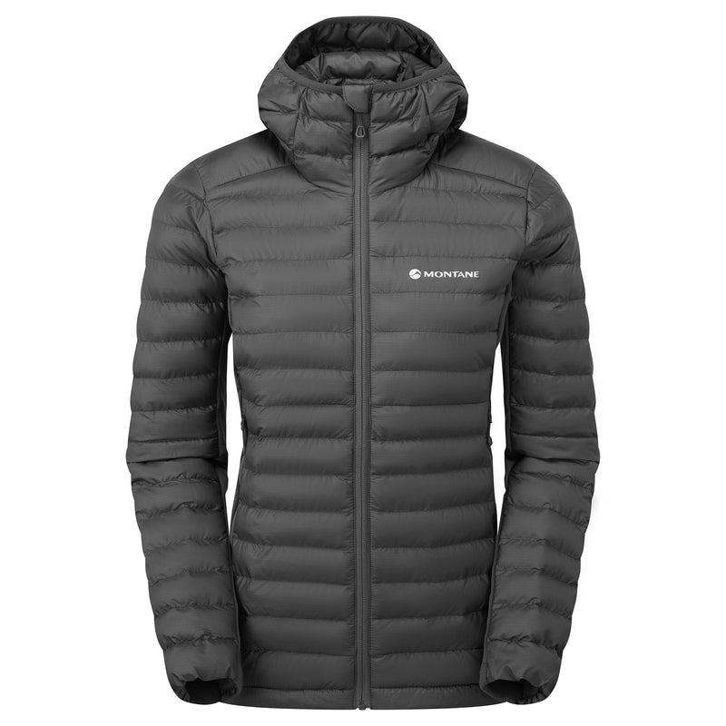 Dark Grey Montane Icarus Lite Hooded Women\'s Jackets | DOG693QV