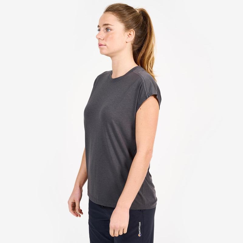 Dark Grey Montane Mira Women's T Shirts | LOC103LW