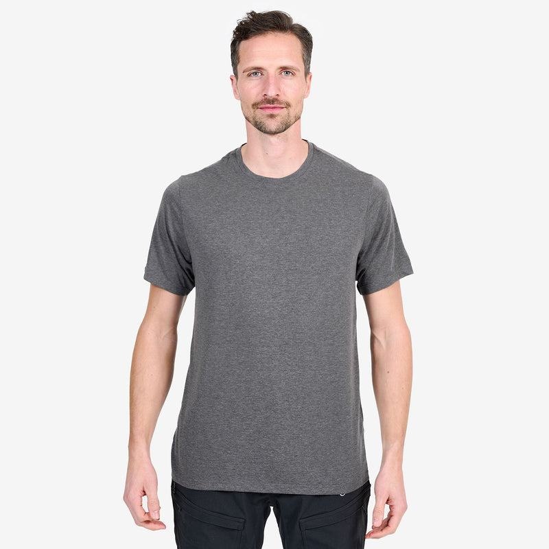 Dark Grey Montane Phase Men's T Shirts | SLV67100FK