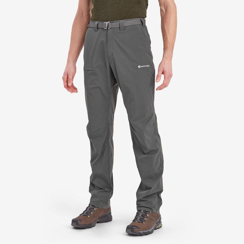 Dark Grey Montane Terra Lite Men's Pants | JGR5672HR