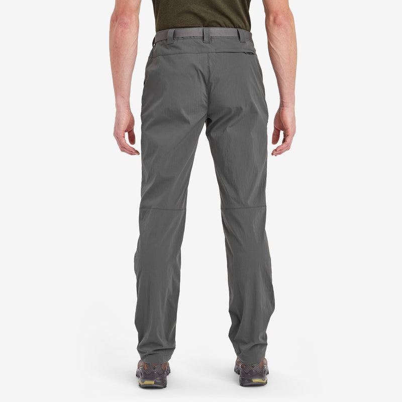 Dark Grey Montane Terra Lite Men's Pants | JGR5672HR