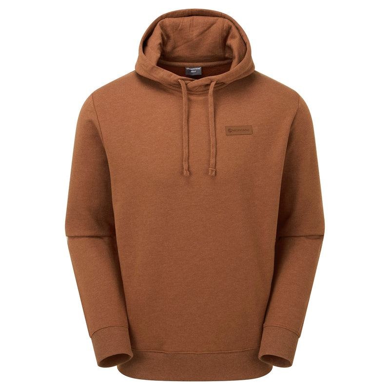 Dark Orange Montane Mono Logo Men\'s Hoodie | KLZ5232ND