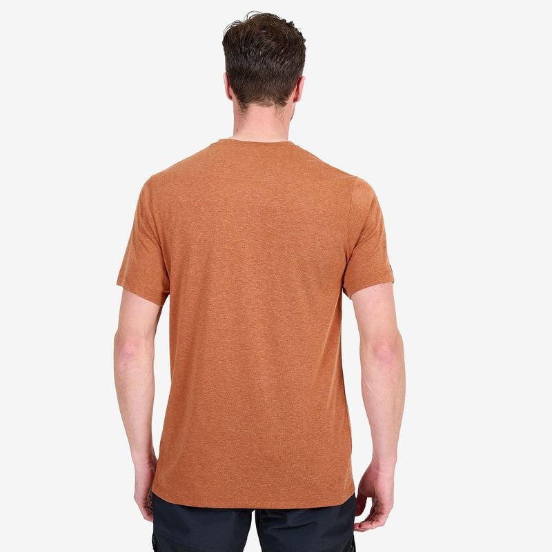 Dark Orange Montane Phase Men's T Shirts | YEL8975AO