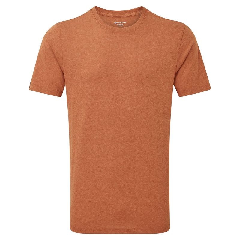 Dark Orange Montane Phase Men\'s T Shirts | YEL8975AO