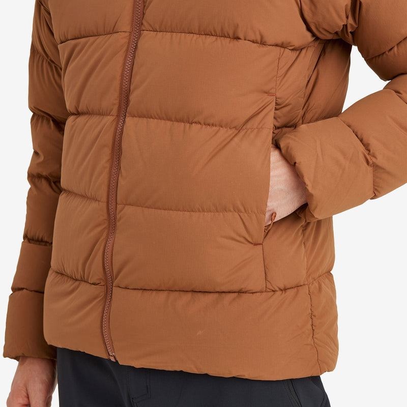 Dark Orange Montane Tundra Men's Down Jackets | SOW395KP