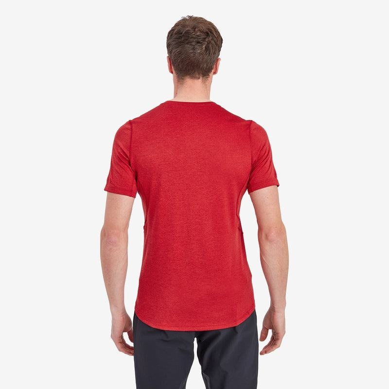 Dark Red Montane Dart Men's T Shirts | HBY637HY