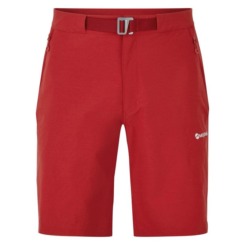 Dark Red Montane Dynamic Lite Men\'s Shorts | TCK4955NU