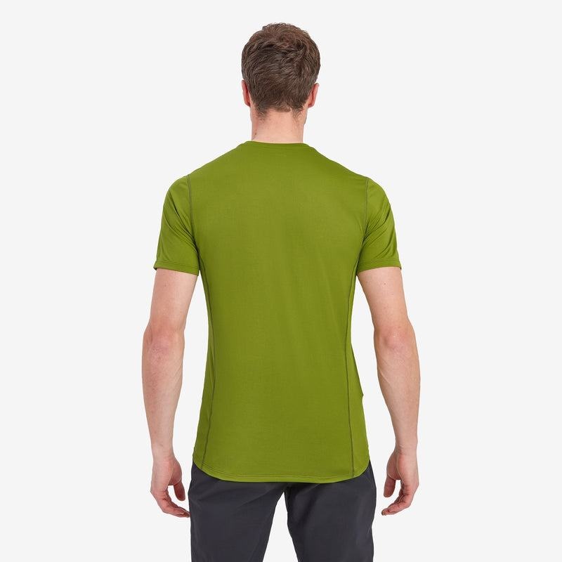 Green Montane Dart Lite Men's T Shirts | RUX2285GP