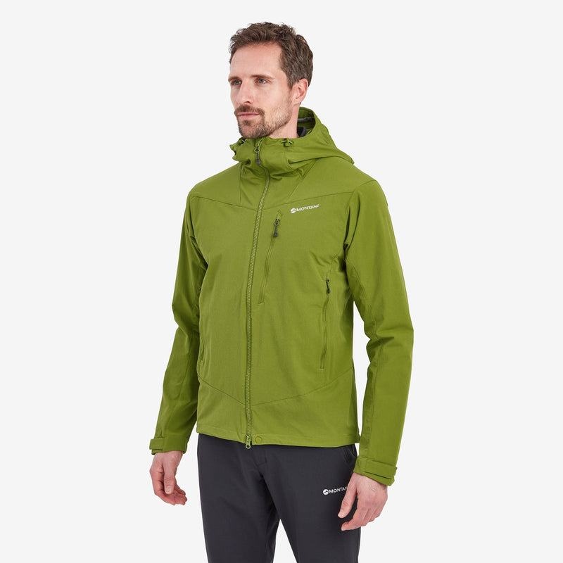 Green Montane Dyno LT Men's Softshell Jackets | BDW7629RO