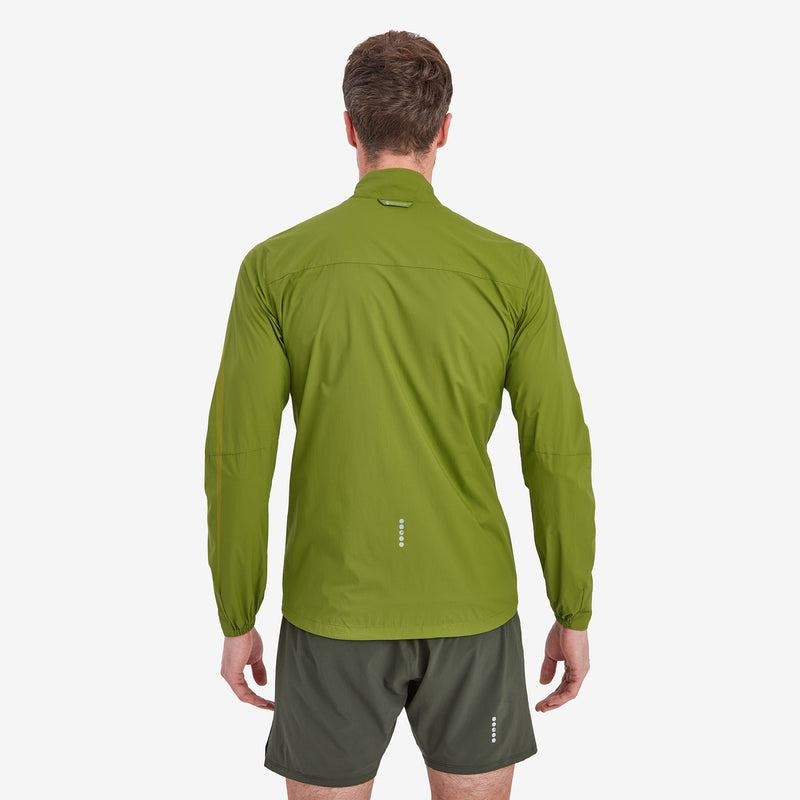 Green Montane Featherlite Windproof Men's Jackets | UYB1595ER