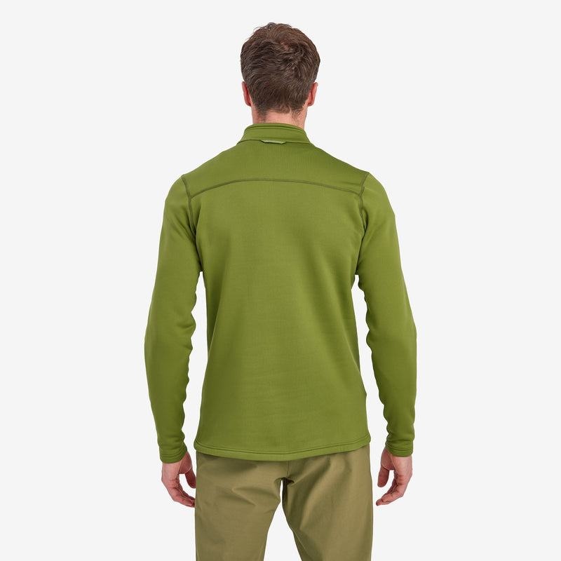 Green Montane Fury Zip Pull-On Men's Fleece | XOY8074HP