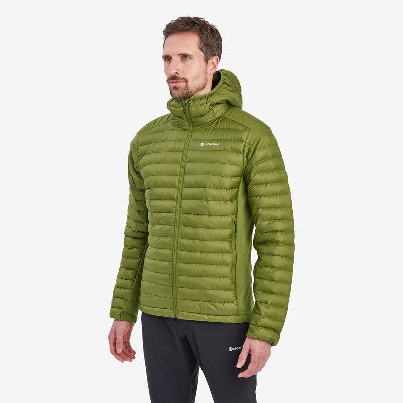 Green Montane Icarus Lite Hooded Men's Jackets | PDZ5960YX