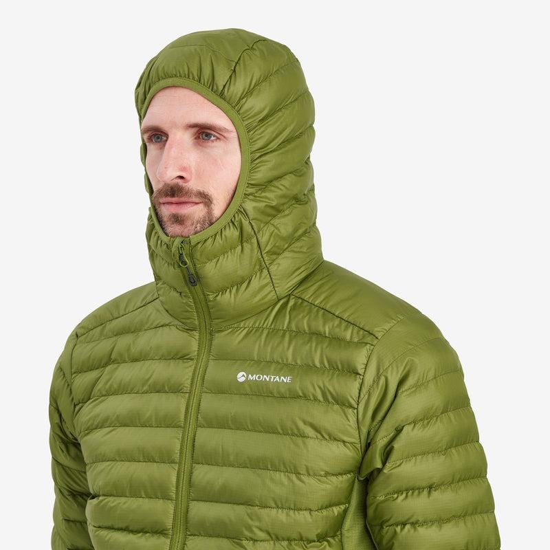 Green Montane Icarus Lite Hooded Men's Jackets | PDZ5960YX