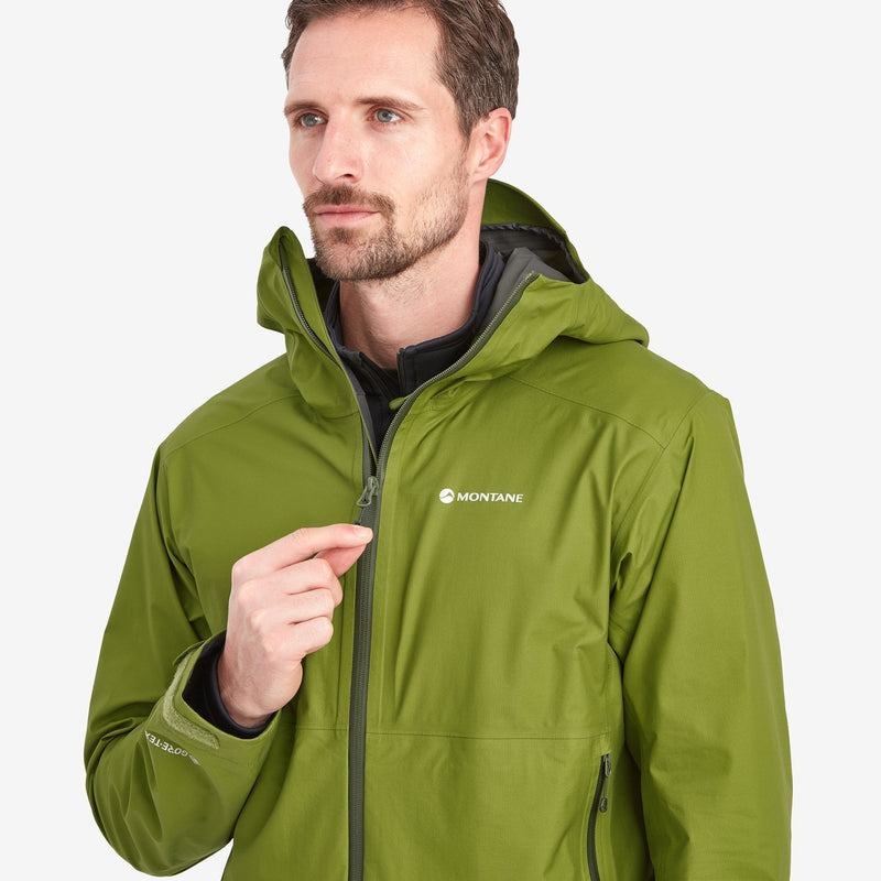 Green Montane Spirit Lite Men's Waterproof Jackets | FMP2533TL