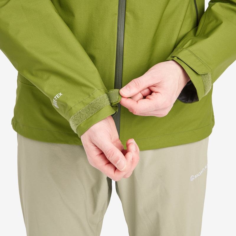 Green Montane Spirit Lite Men's Waterproof Jackets | FMP2533TL