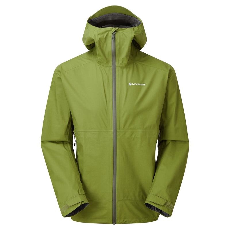 Green Montane Spirit Lite Men\'s Waterproof Jackets | FMP2533TL