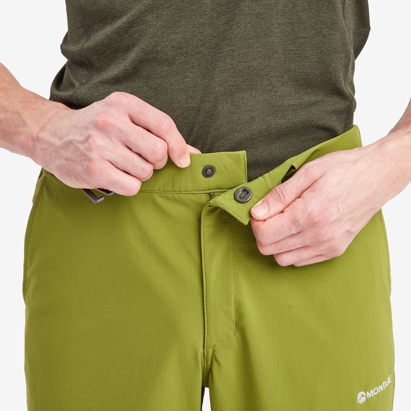 Green Montane Tenacity Lite Men's Shorts | DFR4391WD