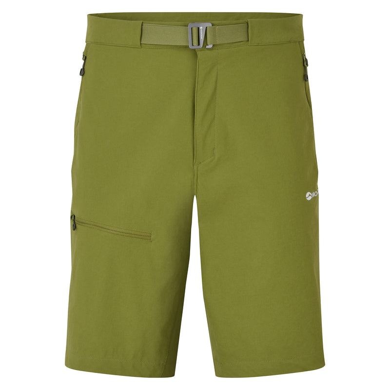 Green Montane Tenacity Men\'s Shorts | EOX9978DB