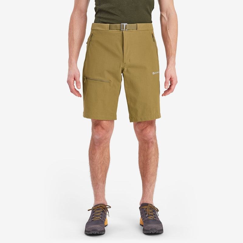 Green Montane Tenacity Men's Shorts | PDE7586UA