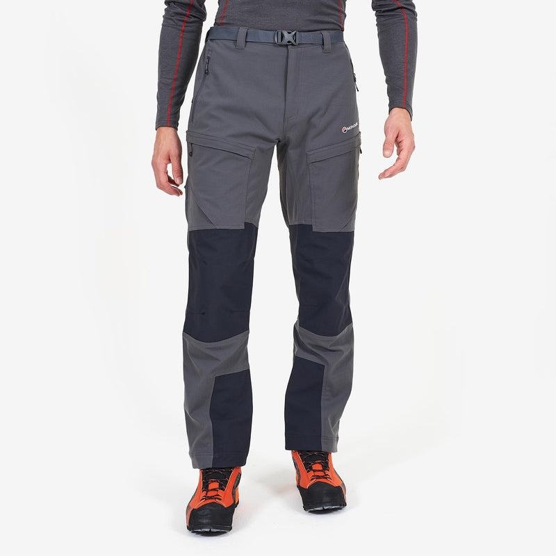 Grey Black Montane Super Terra Men's Pants | ZXX347ON