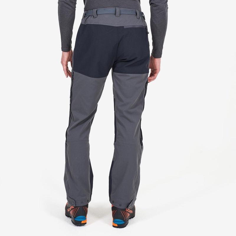 Grey Black Montane Super Terra Men's Pants | ZXX347ON