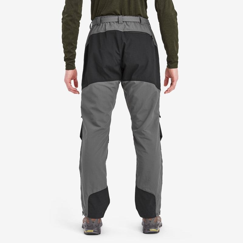 Grey Black Montane Terra Men's Pants | GFZ302YL