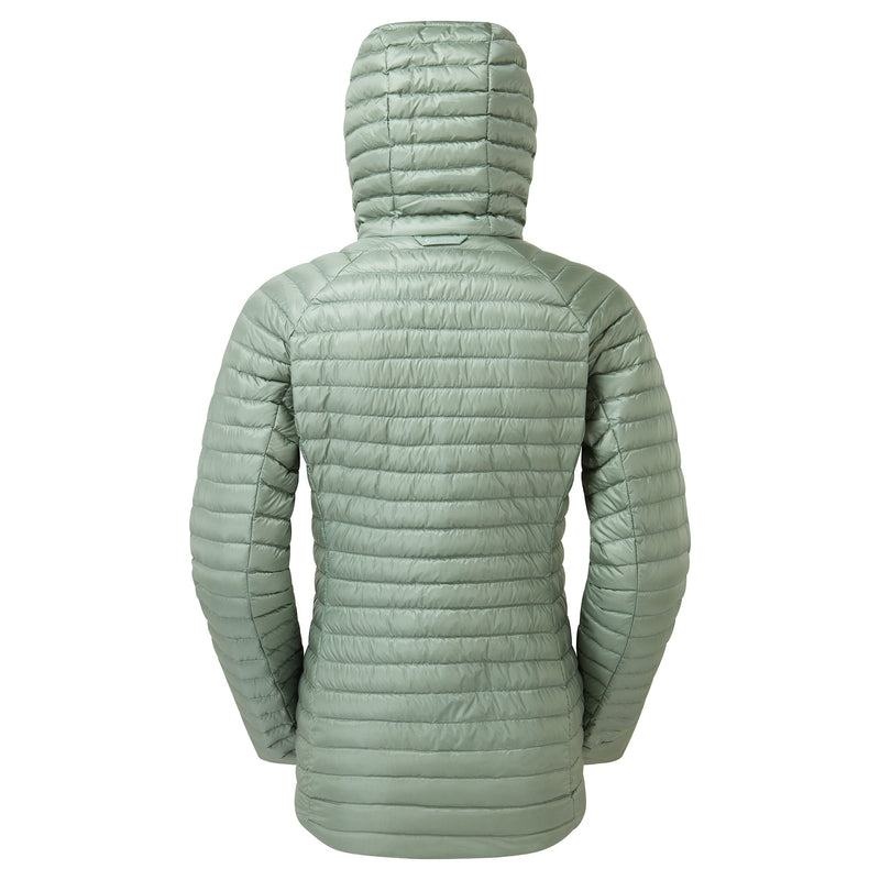 Grey Green Montane Anti-Freeze Lite Hooded Women's Down Jackets | JOT5575QB