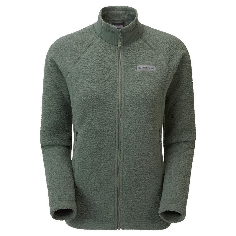 Grey Green Montane Chonos Women\'s Fleece Jackets | IQZ4560VX