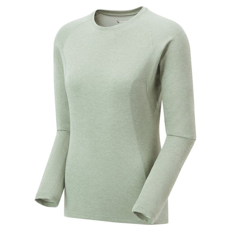 Grey Green Montane Dart Long Sleeve Women's T Shirts | ZUU8723LG