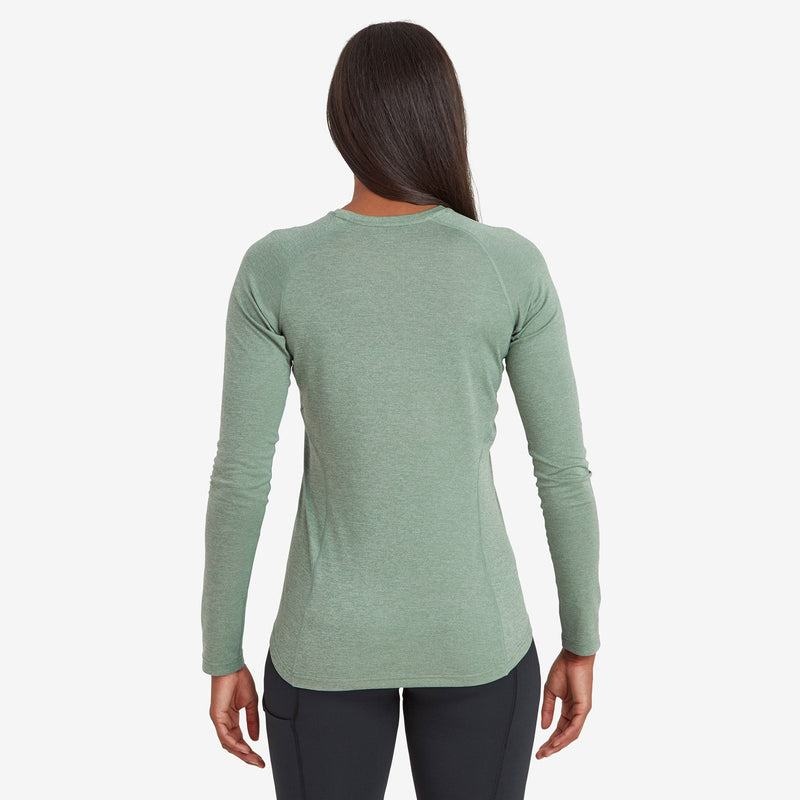 Grey Green Montane Dart Long Sleeve Women's T Shirts | ZUU8723LG